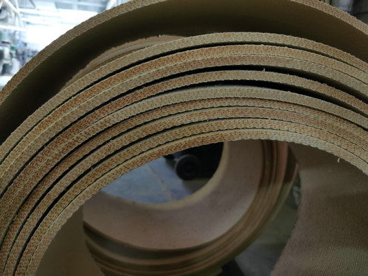 Brass Wire Non Asbestos Woven Brake Lining Reinforced For Windlass