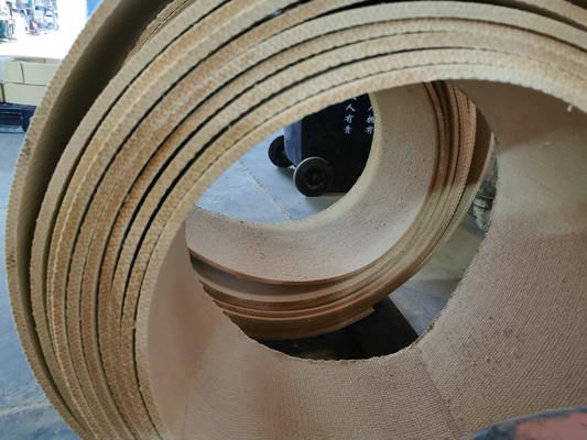 10m Non Asbestos Woven Brake Lining Roll For Drilling Machine