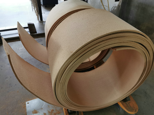 15 20 meters Non Asbestos Woven Brake Lining For Mining Machinery