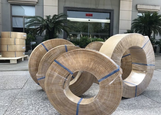 Brown Woven Brake Lining Material Non Asbestos Yarns 20 Meters/Roll