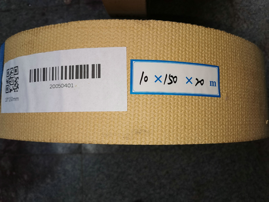 Farm Tractor Non Asbestos Woven Brake Lining With 2 Brass Wire