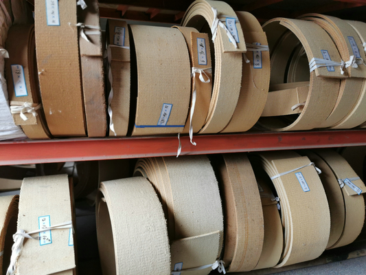 15 20 meters Non Asbestos Woven Brake Lining For Mining Machinery